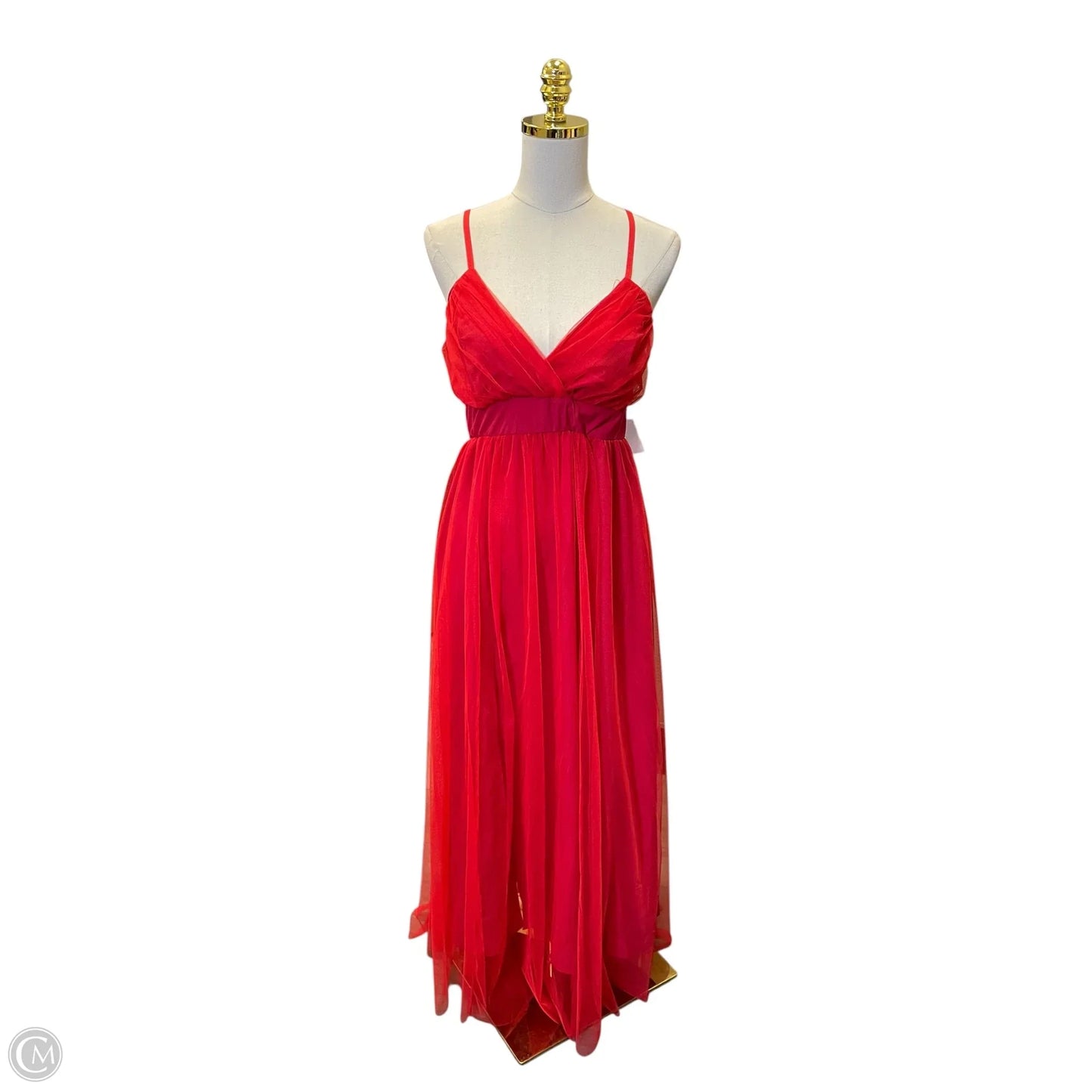 Dress Casual Maxi By Clothes Mentor In Red, Size: S