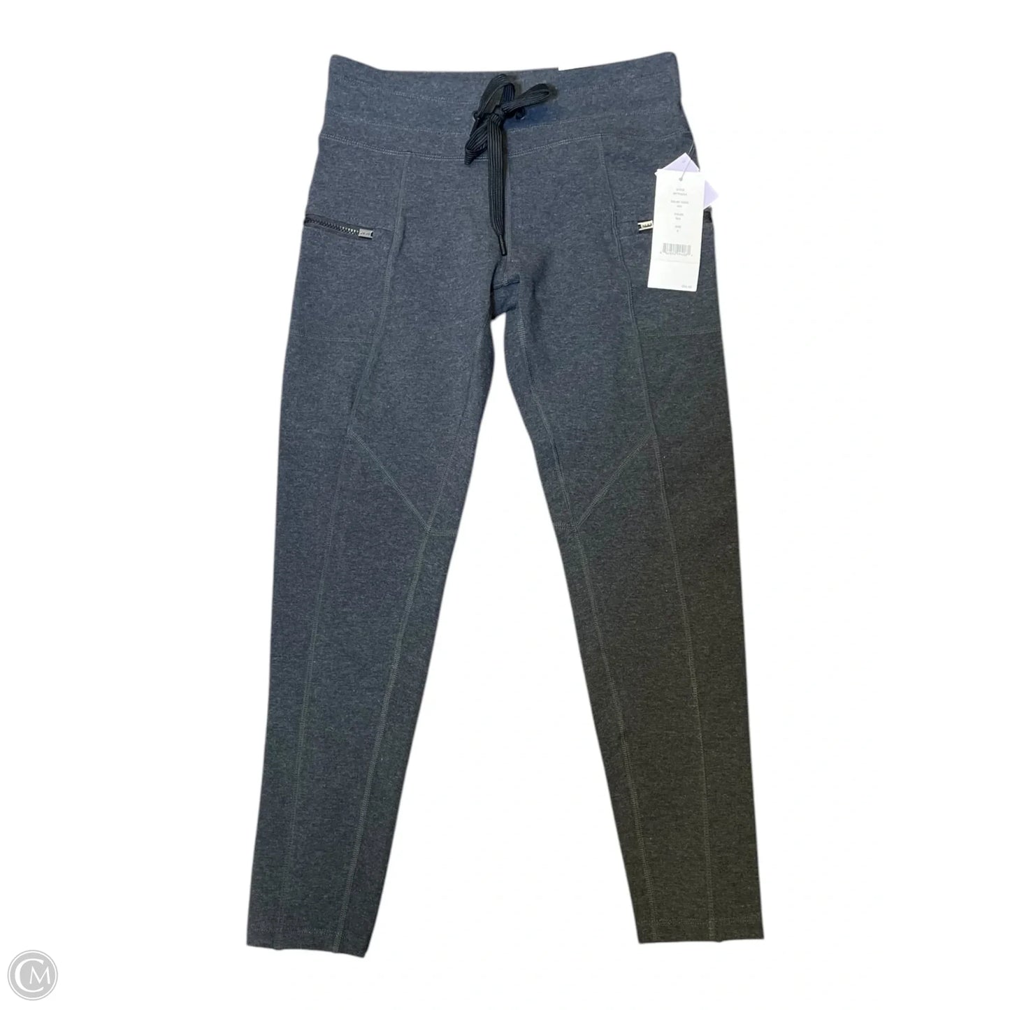 Athletic Leggings By Dkny In Grey, Size: S