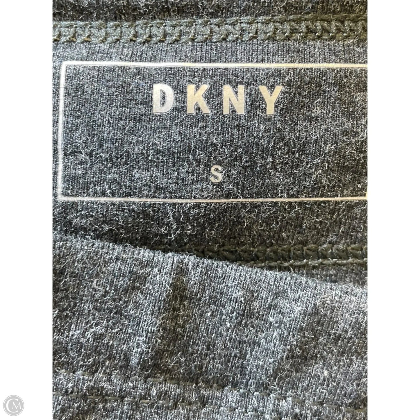 Athletic Leggings By Dkny In Grey, Size: S