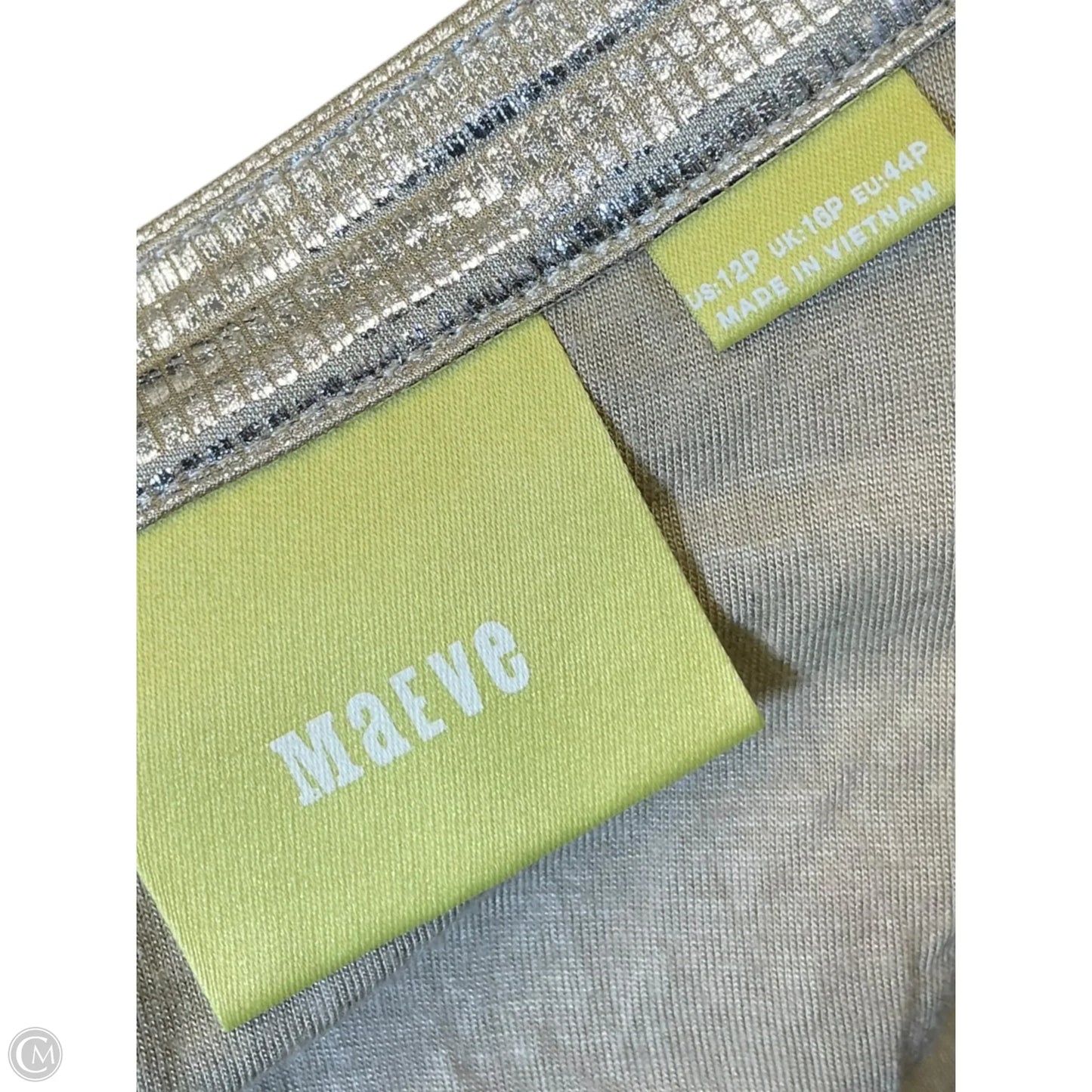 Skirt Maxi By Maeve In Gold, Size: 12p