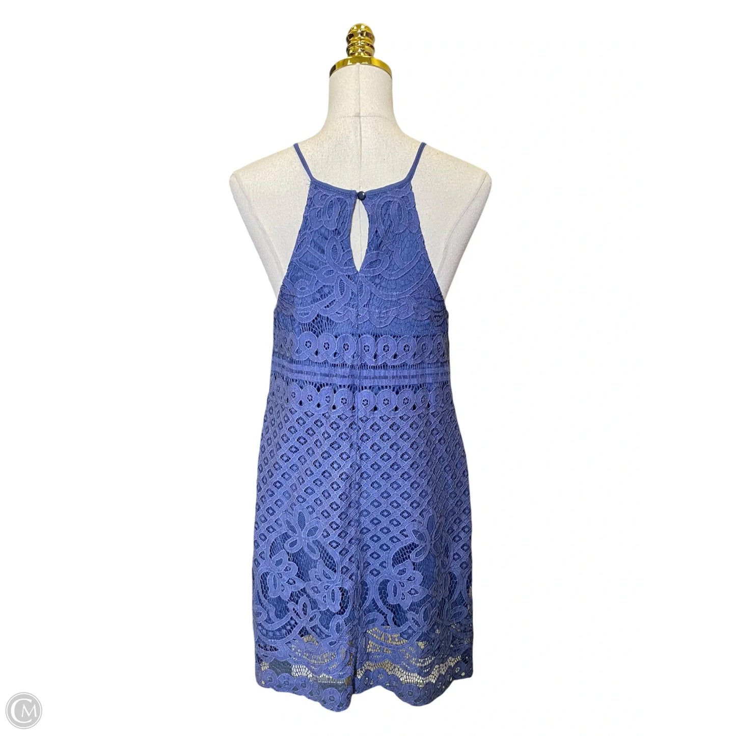 Dress Casual Midi By Alya In Blue, Size: L