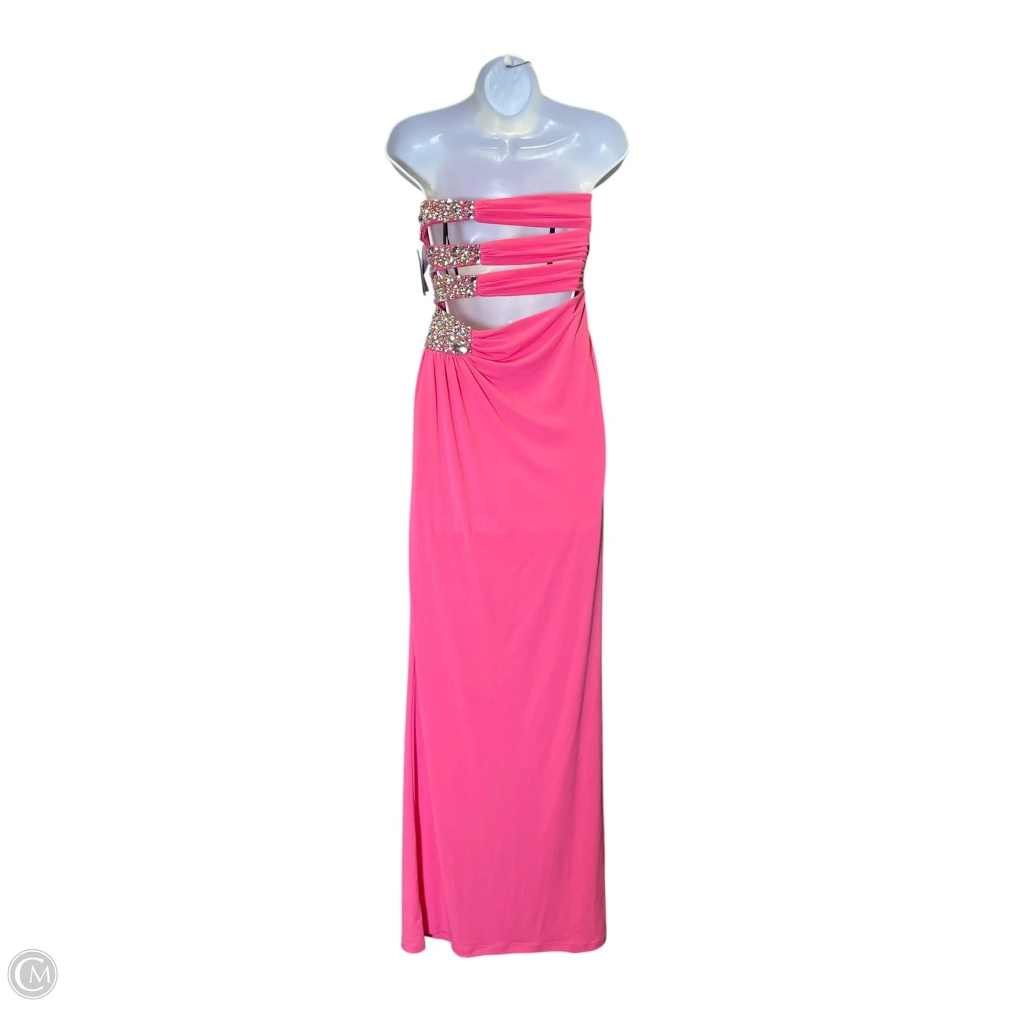 Dress Casual Maxi By City Triangles In Pink, Size: S