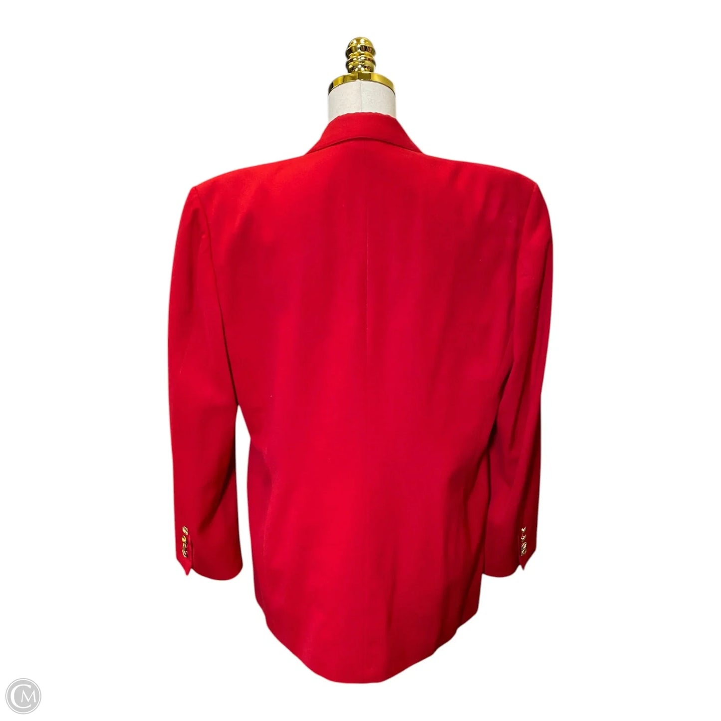 Blazer By Clothes Mentor In Red, Size: Xl