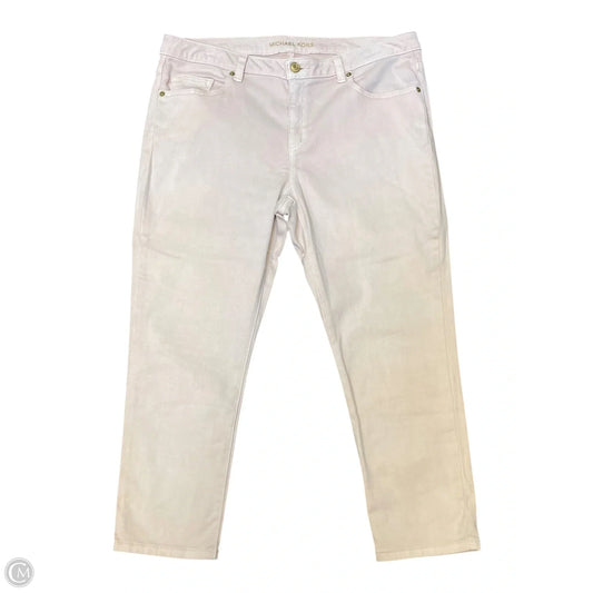 Jeans Designer By Michael Kors In Pink, Size: 12