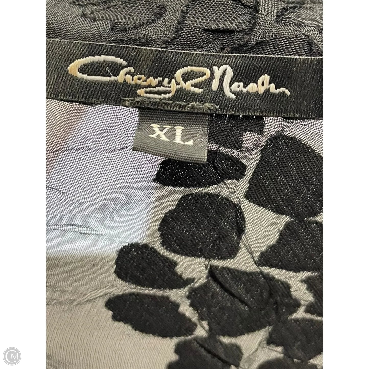 Top Long Sleeve By Clothes Mentor In Black, Size: Xl