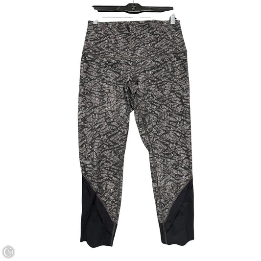 Athletic Leggings By Lululemon In Multi-colored, Size: M
