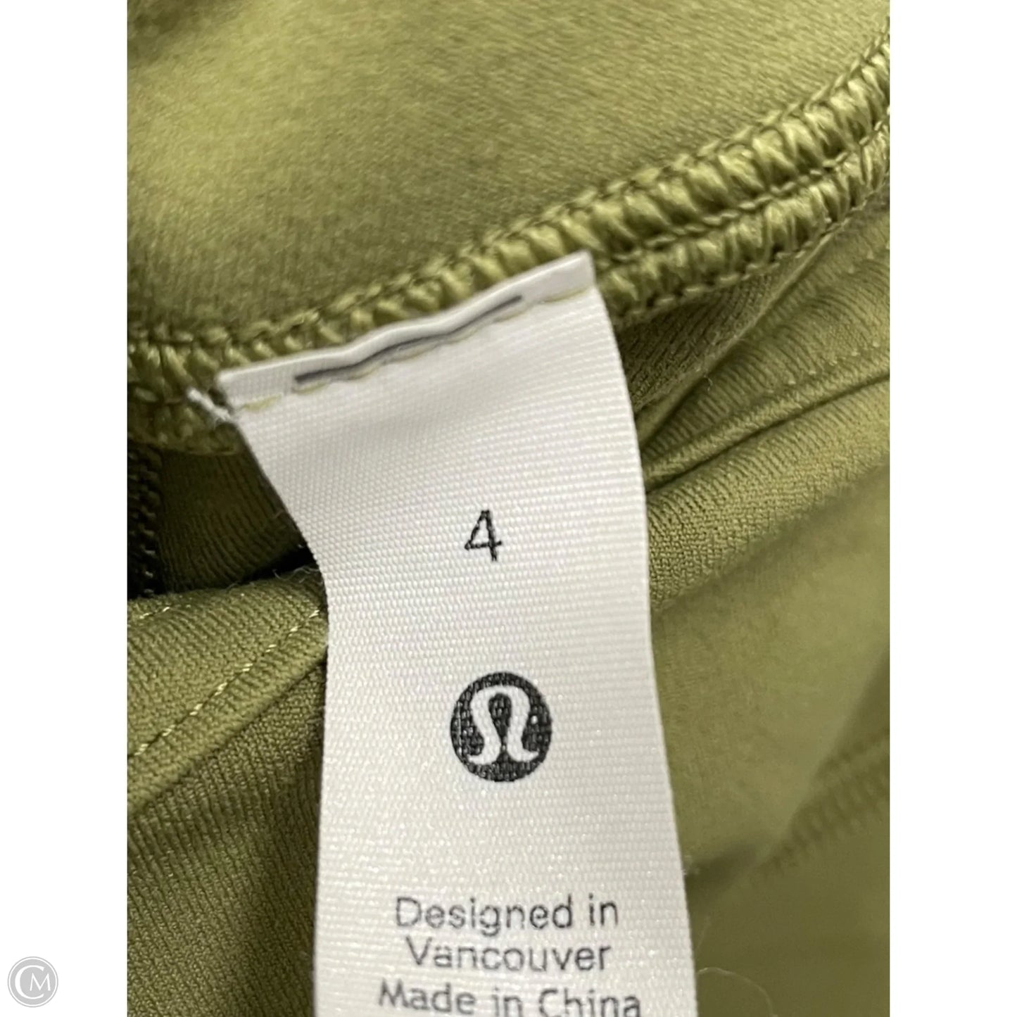 Athletic Leggings By Lululemon In Green, Size: S