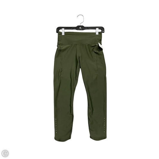 Athletic Leggings By Athleta In Green, Size: S