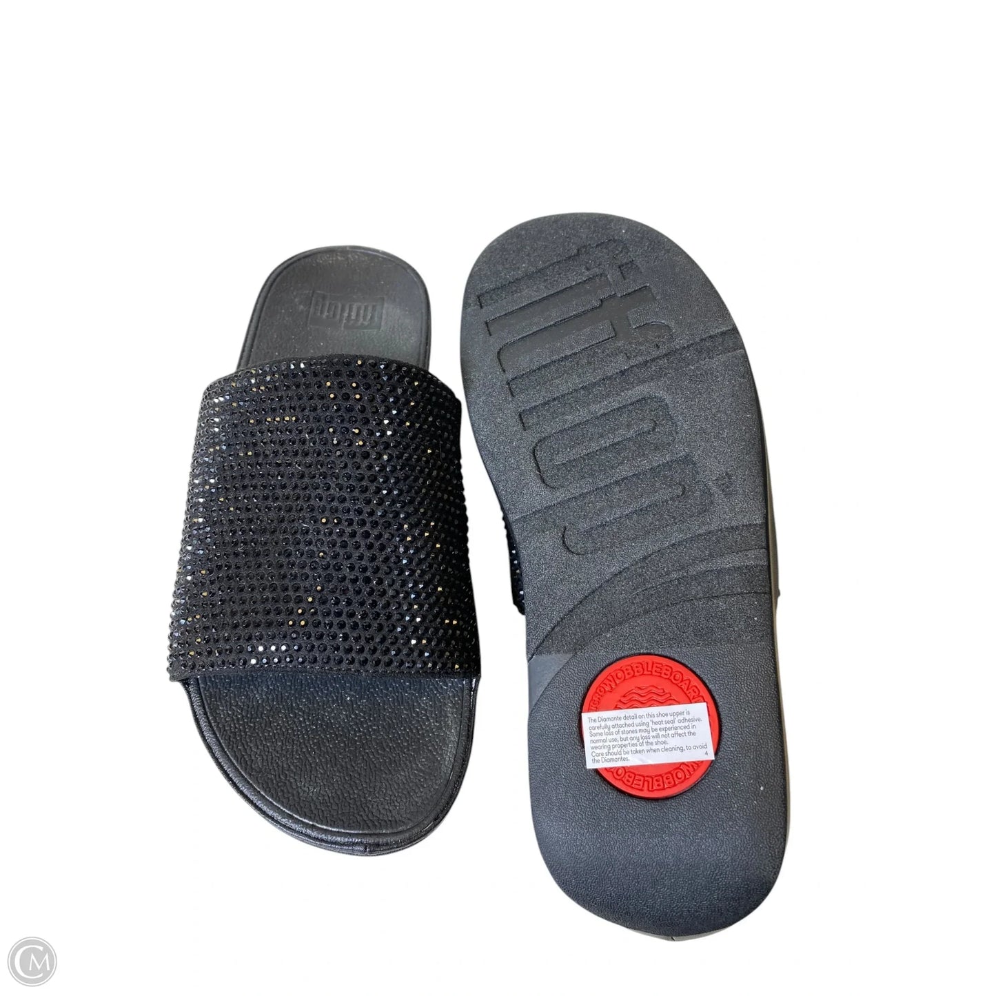 Sandals Heels Platform By Fitflop In Black, Size: 8