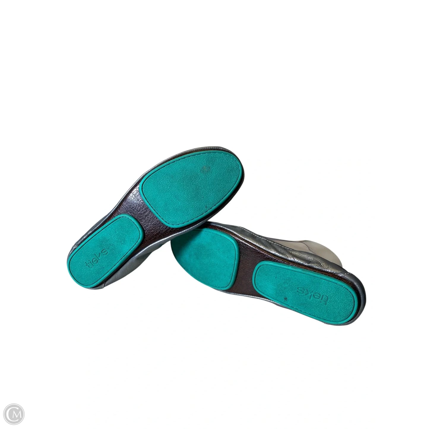 Sandals Flats By Tieks In Silver, Size: 8