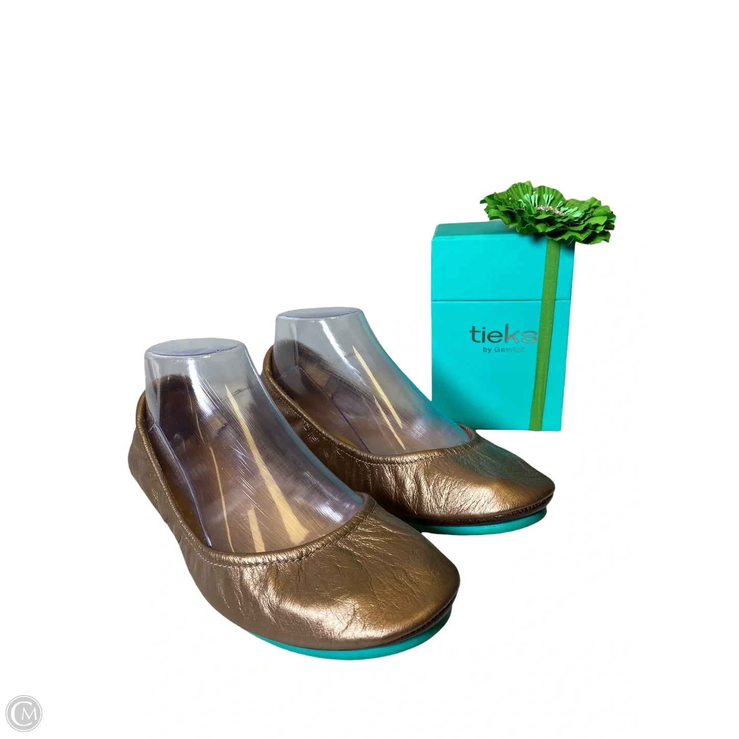Sandals Flats By Tieks In Gold, Size: 8