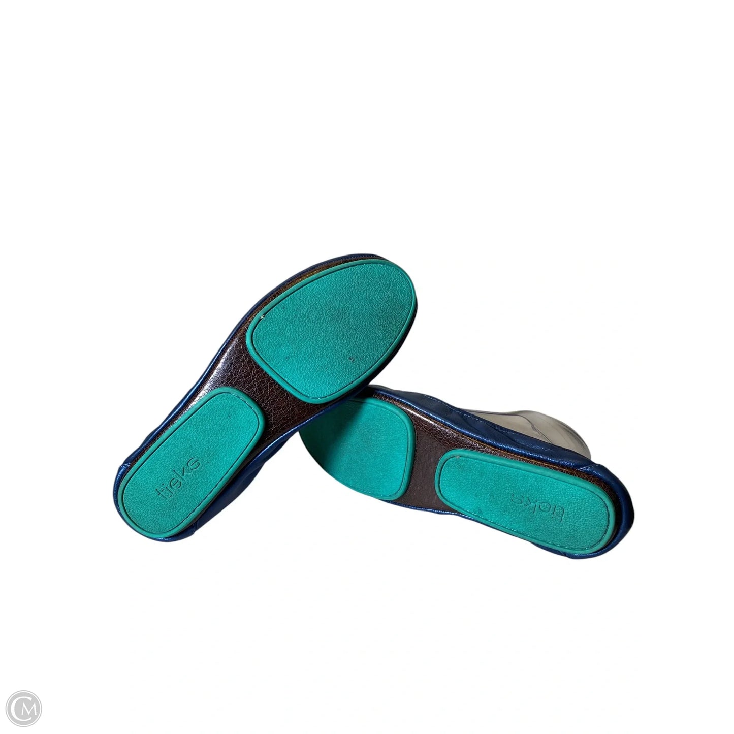 Sandals Flats By Tieks In Navy, Size: 8