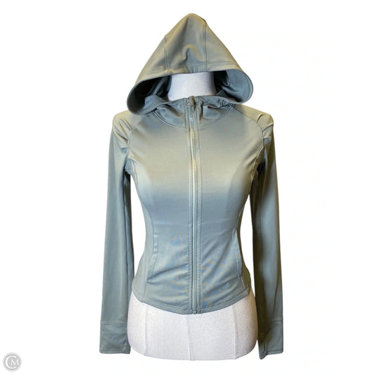 Athletic Jacket By Clothes Mentor In Green, Size: Xs