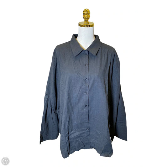 Top 2pc Long Sleeve By Clothes Mentor In Black, Size: 22