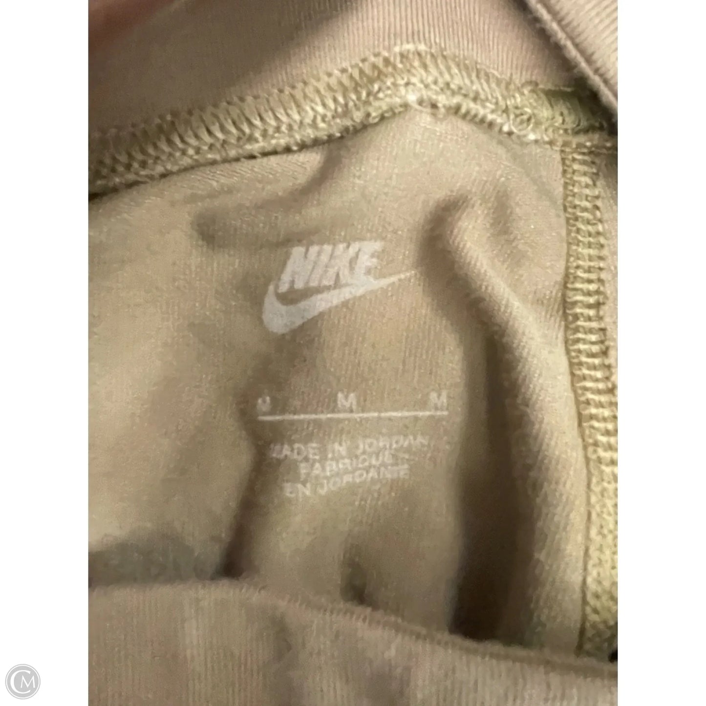 Athletic Skort By Nike In Brown, Size: M