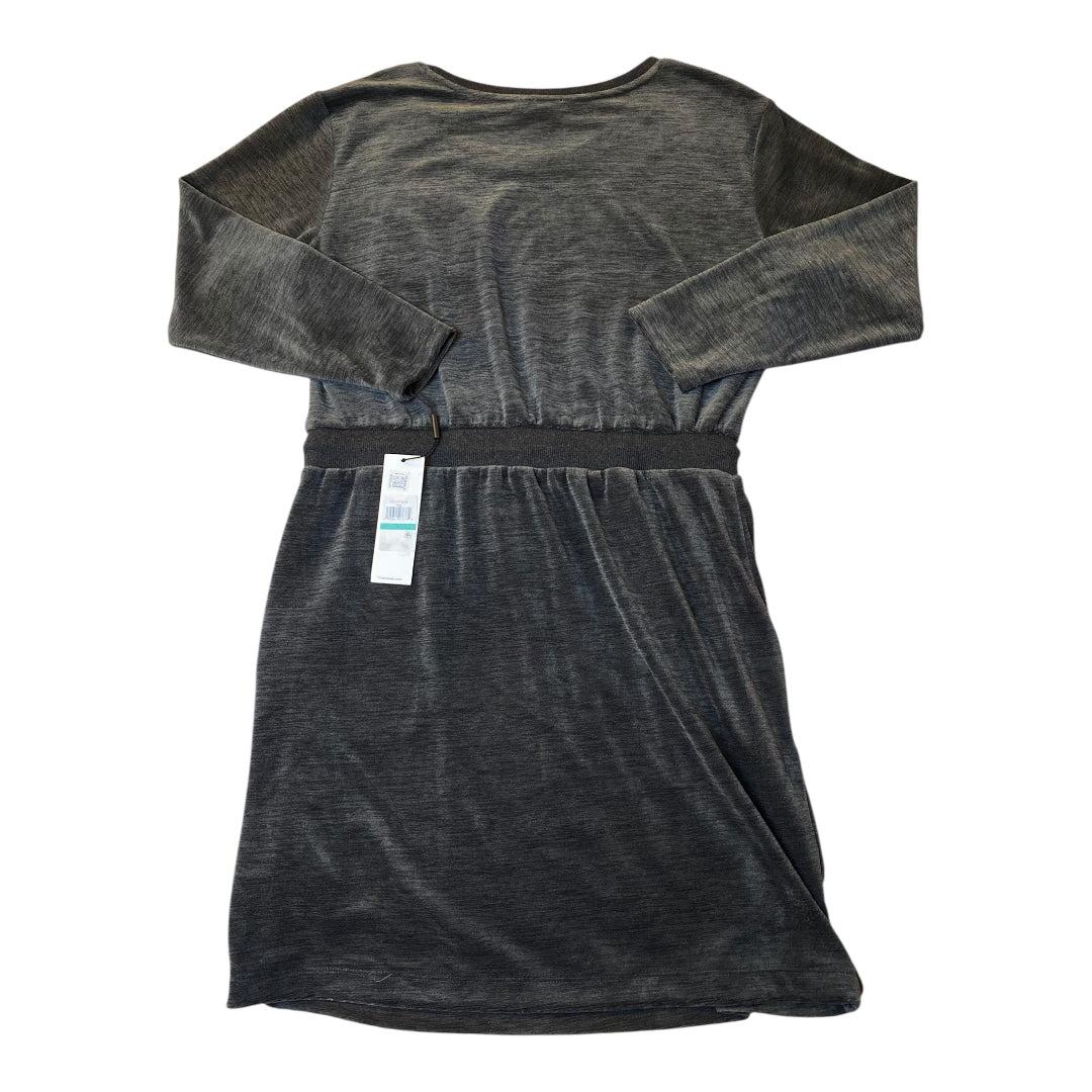 Dress Sweater By Calvin Klein In Grey, Size:L