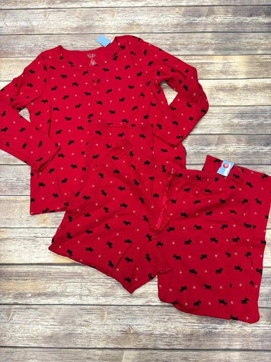 Pajamas 2pc By Croft And Barrow In Red, Size: Xl