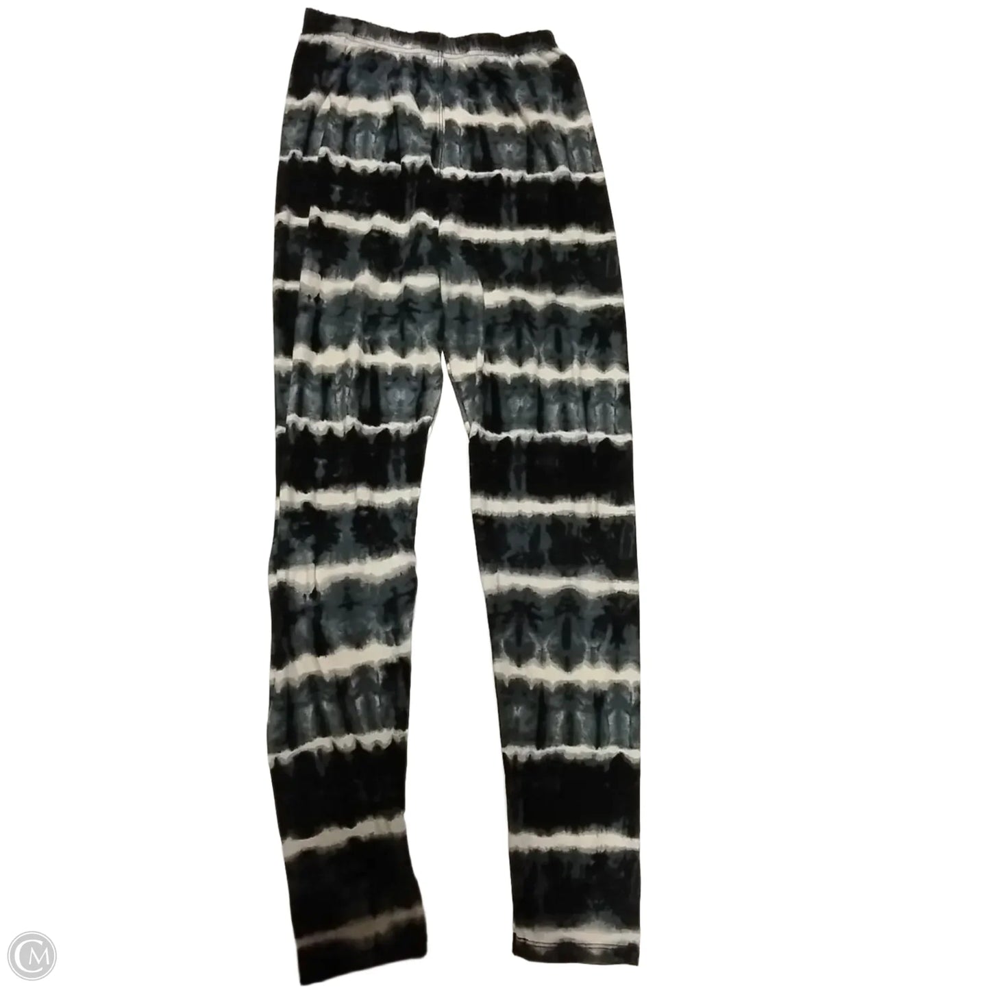 Athletic Leggings By Clothes Mentor In Blue & White, Size: S