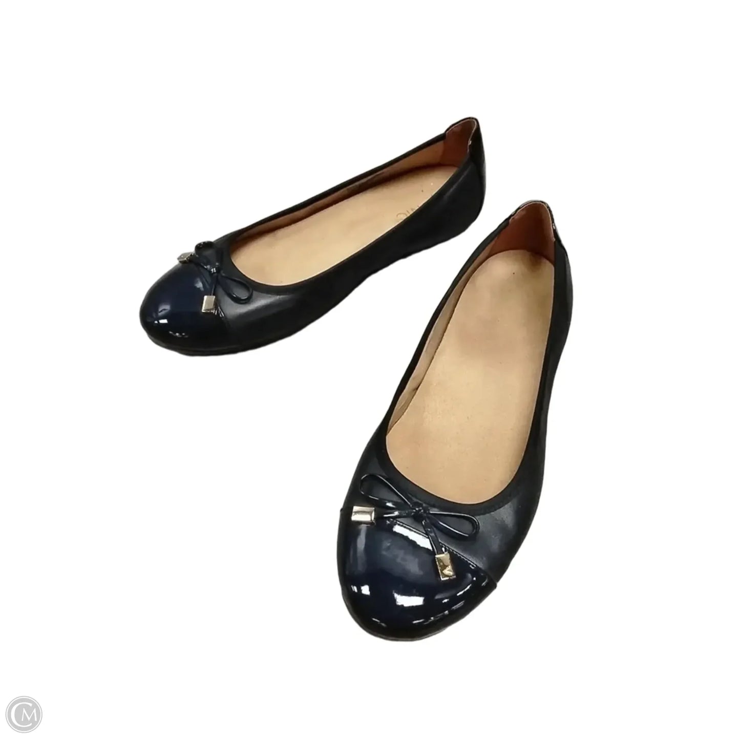 Shoes Flats By Vionic In Navy, Size: 10.5