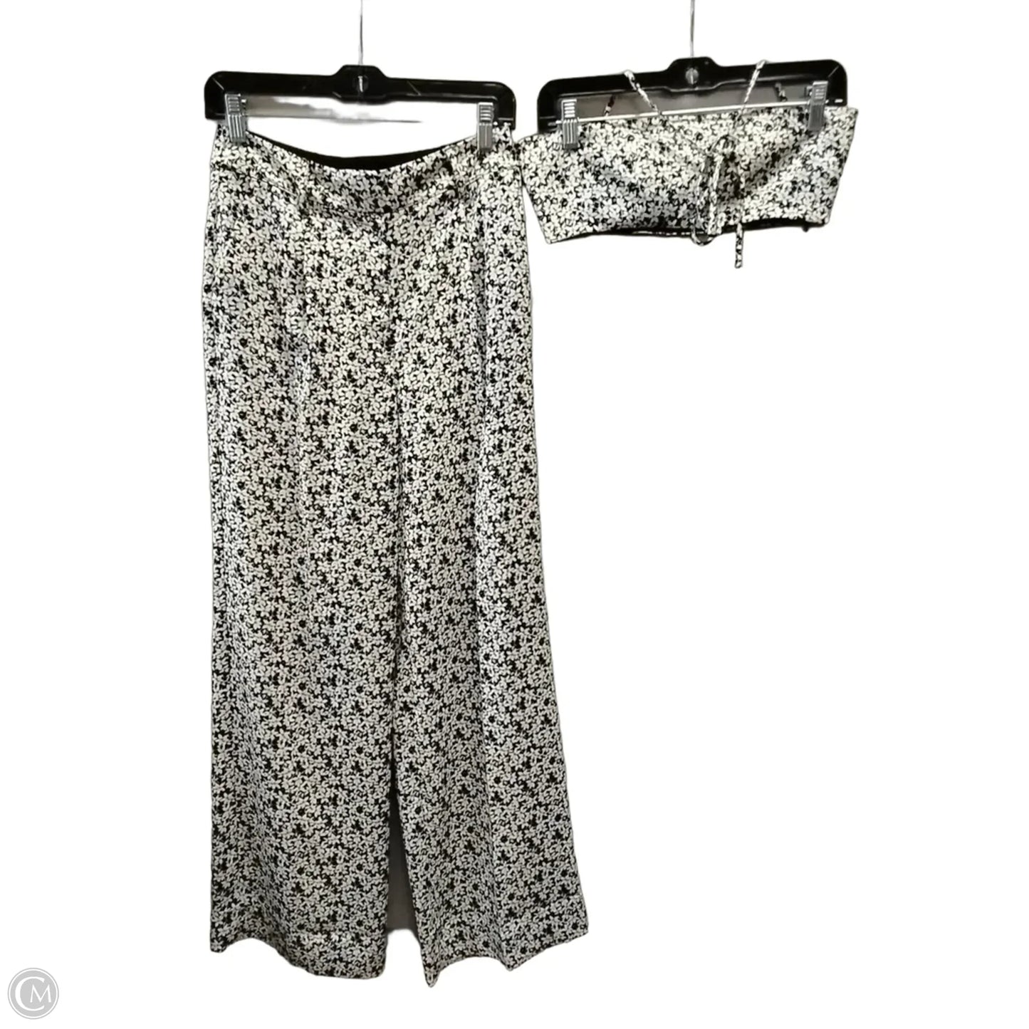 Pants Set 2pc By Bar Iii In Black & White, Size: S