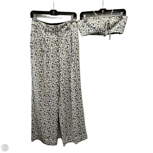 Pants Set 2pc By Bar Iii In Black & White, Size: S