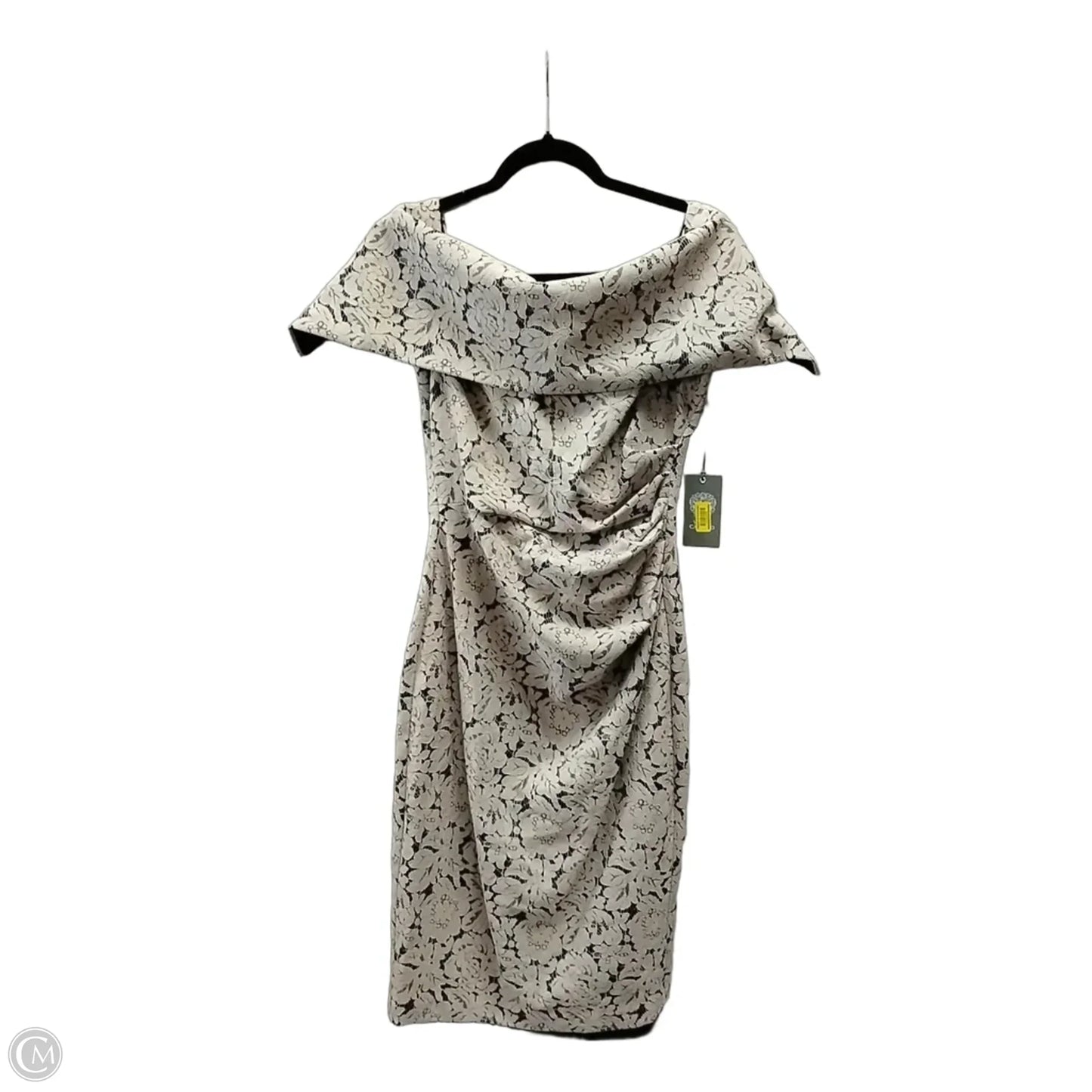 Dress Party Midi By Vince Camuto In Beige, Size: 6