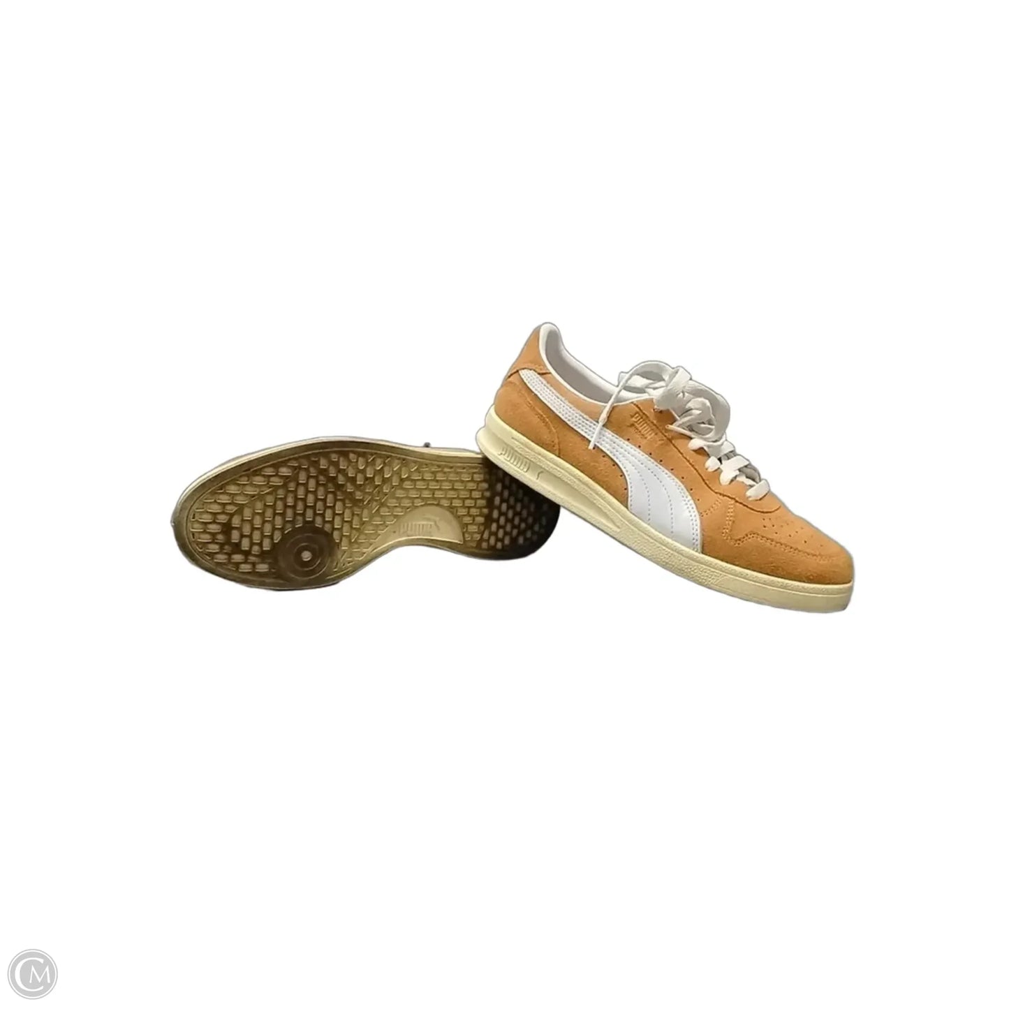 Shoes Sneakers By Puma In Orange, Size: 7.5