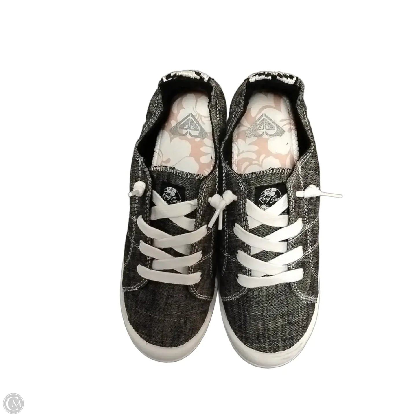 Shoes Sneakers By Roxy In Grey, Size: 7.5