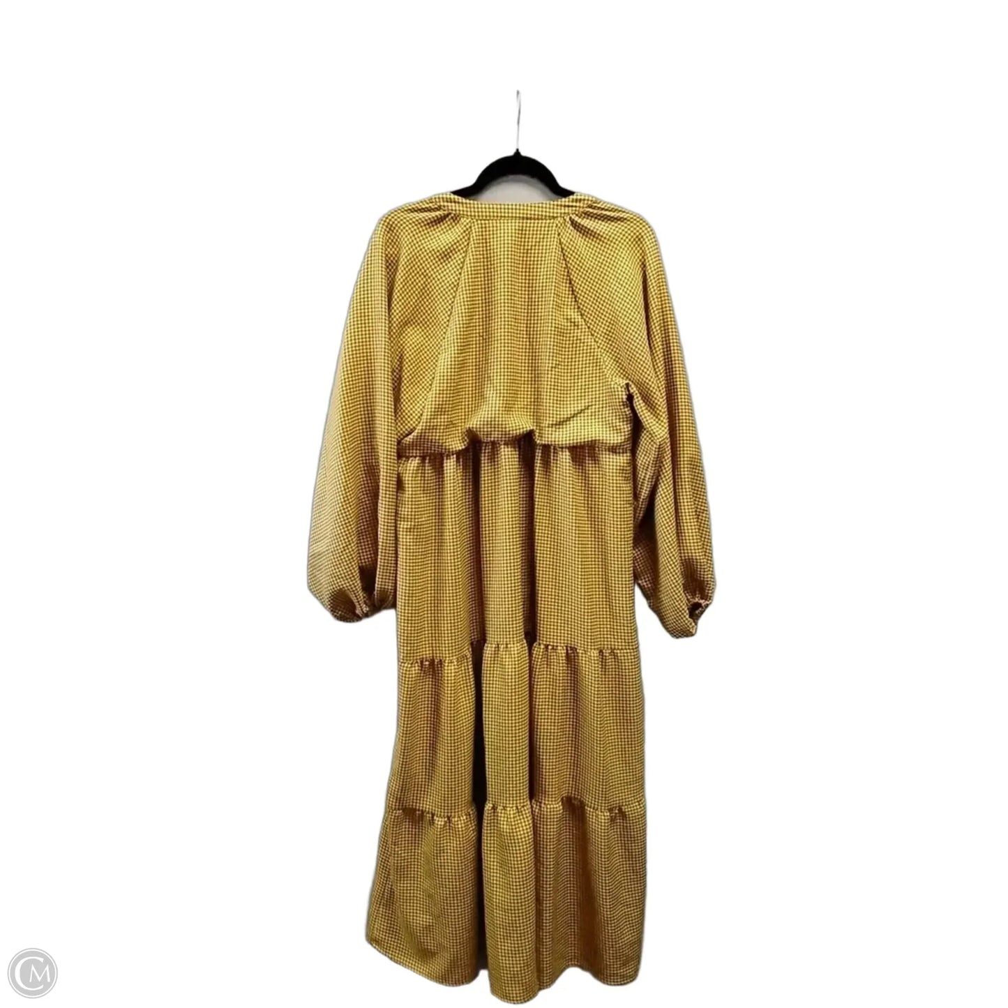 Dress Casual Maxi By In Loom In Checkered Pattern, Size: M
