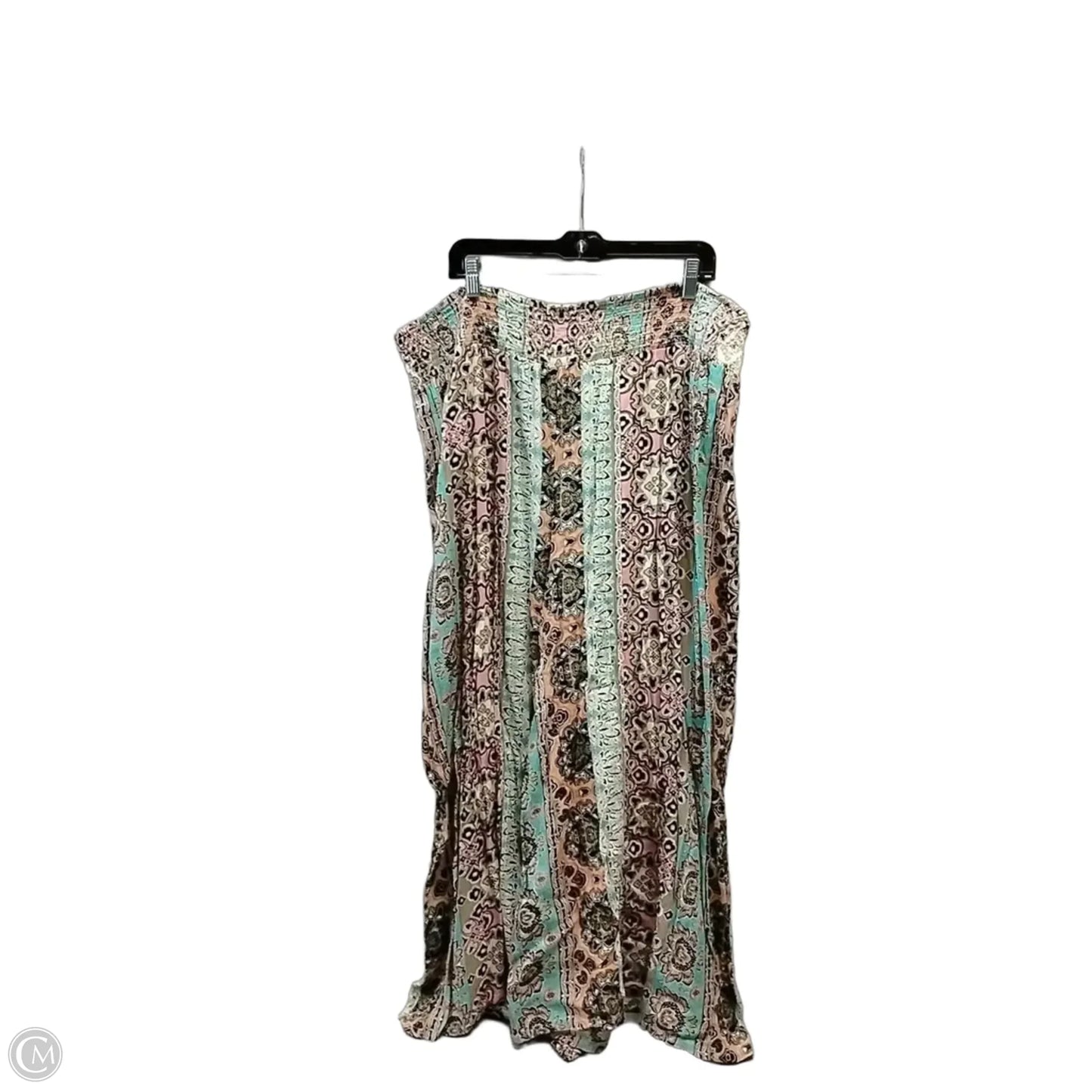 Pants Wide Leg By Jw In Geometric Pattern, Size: 3x