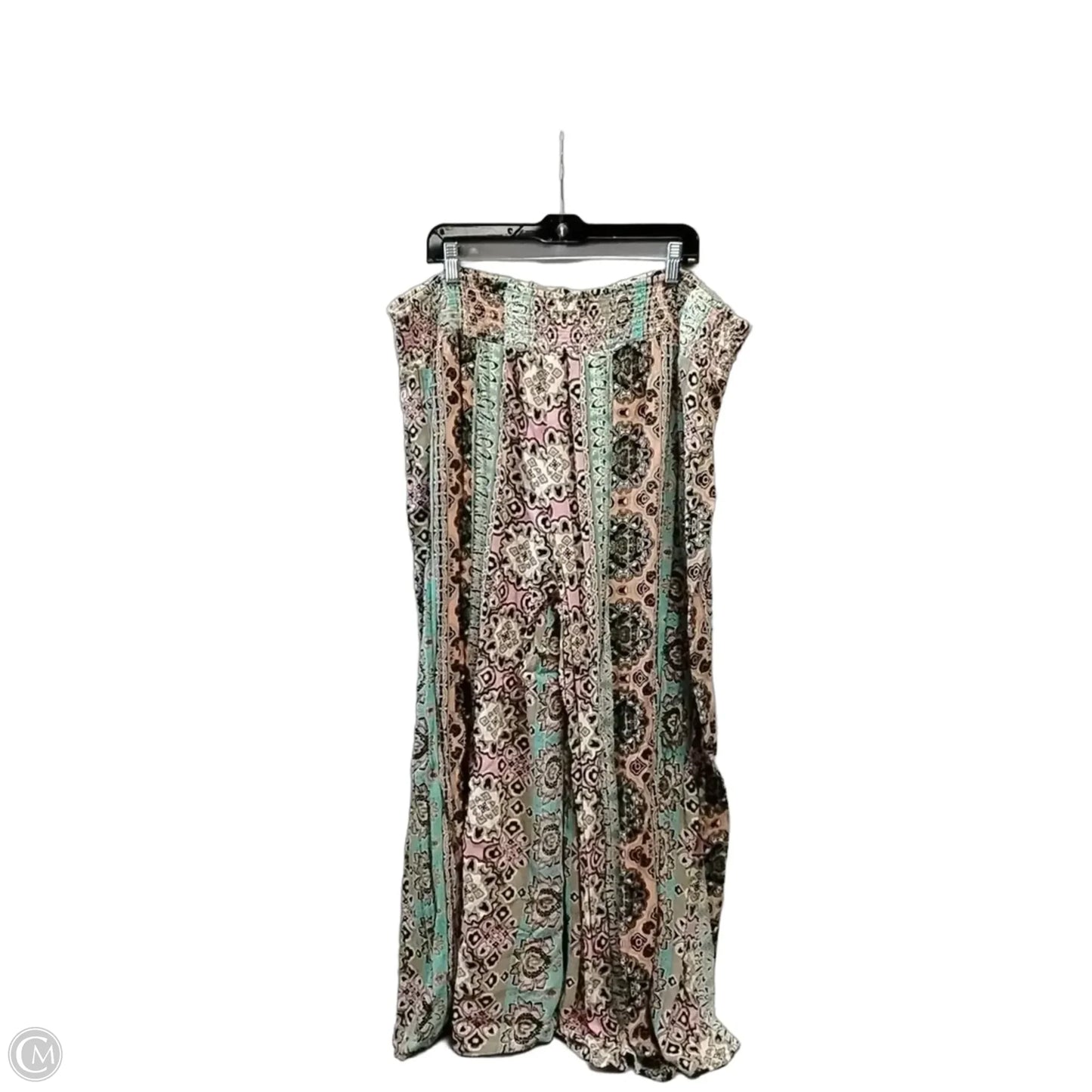 Pants Wide Leg By Jw In Geometric Pattern, Size: 3x