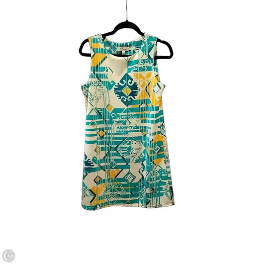 Dress Casual Short By Aryeh In Geometric Pattern, Size: S