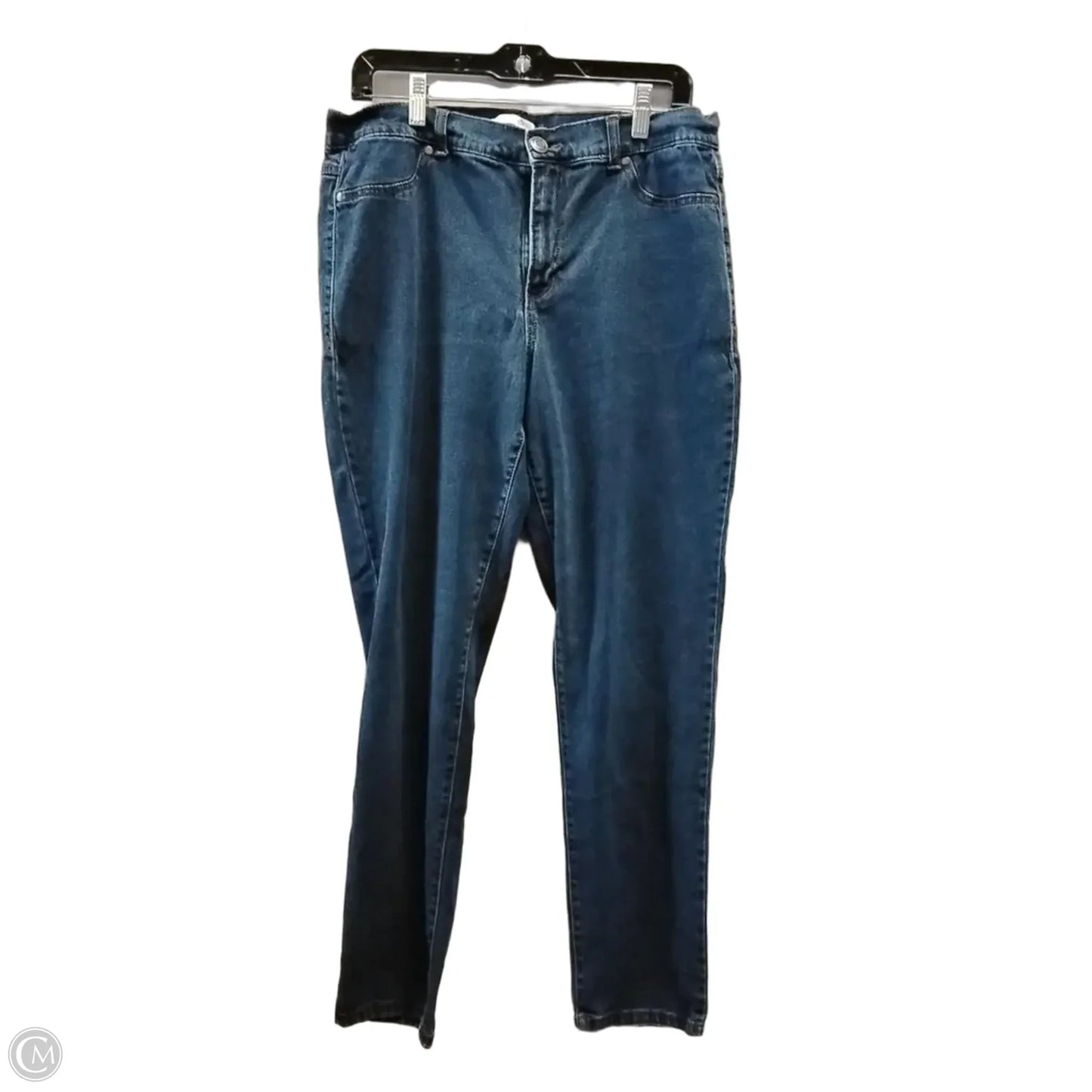 Jeans Skinny By Bandolino In Blue, Size: 16