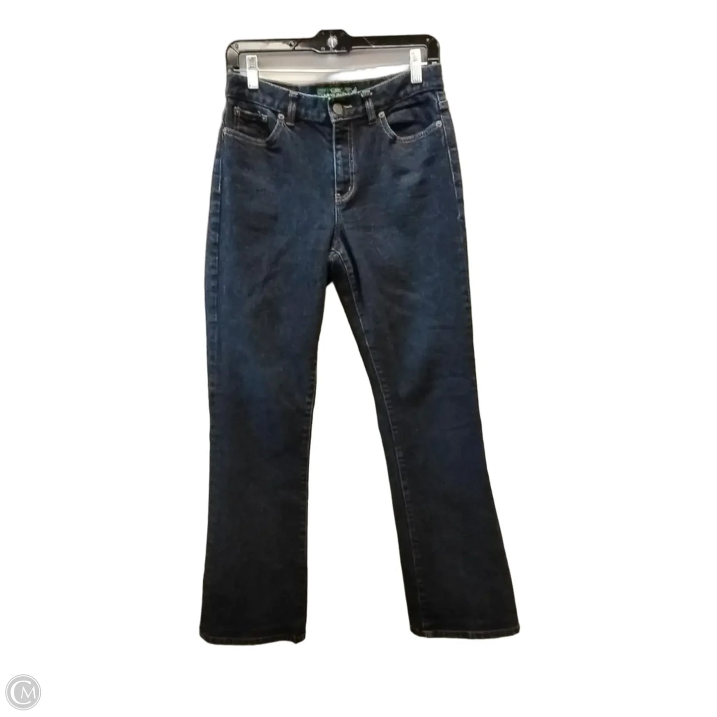 Jeans Straight By Lauren By Ralph Lauren In Blue, Size: 4