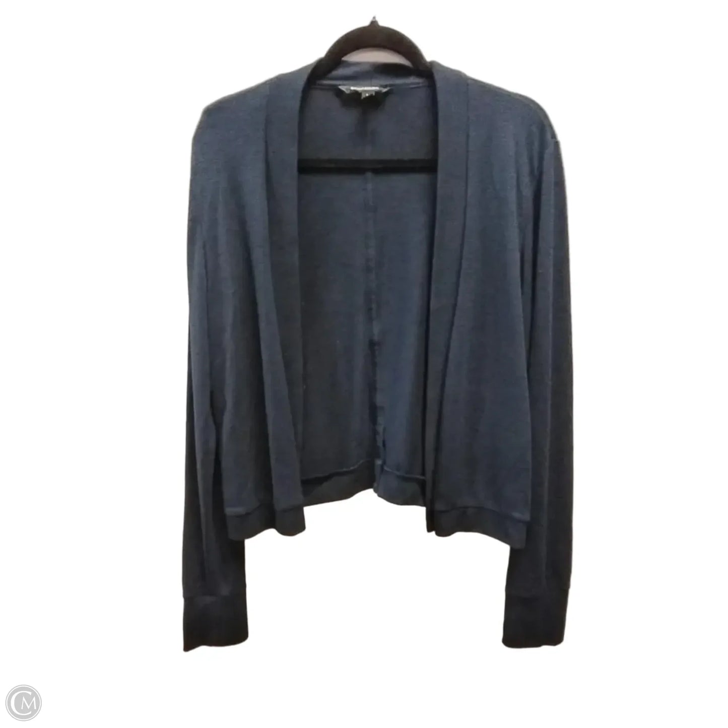 Sweater Cardigan By Banana Republic In Navy, Size: M