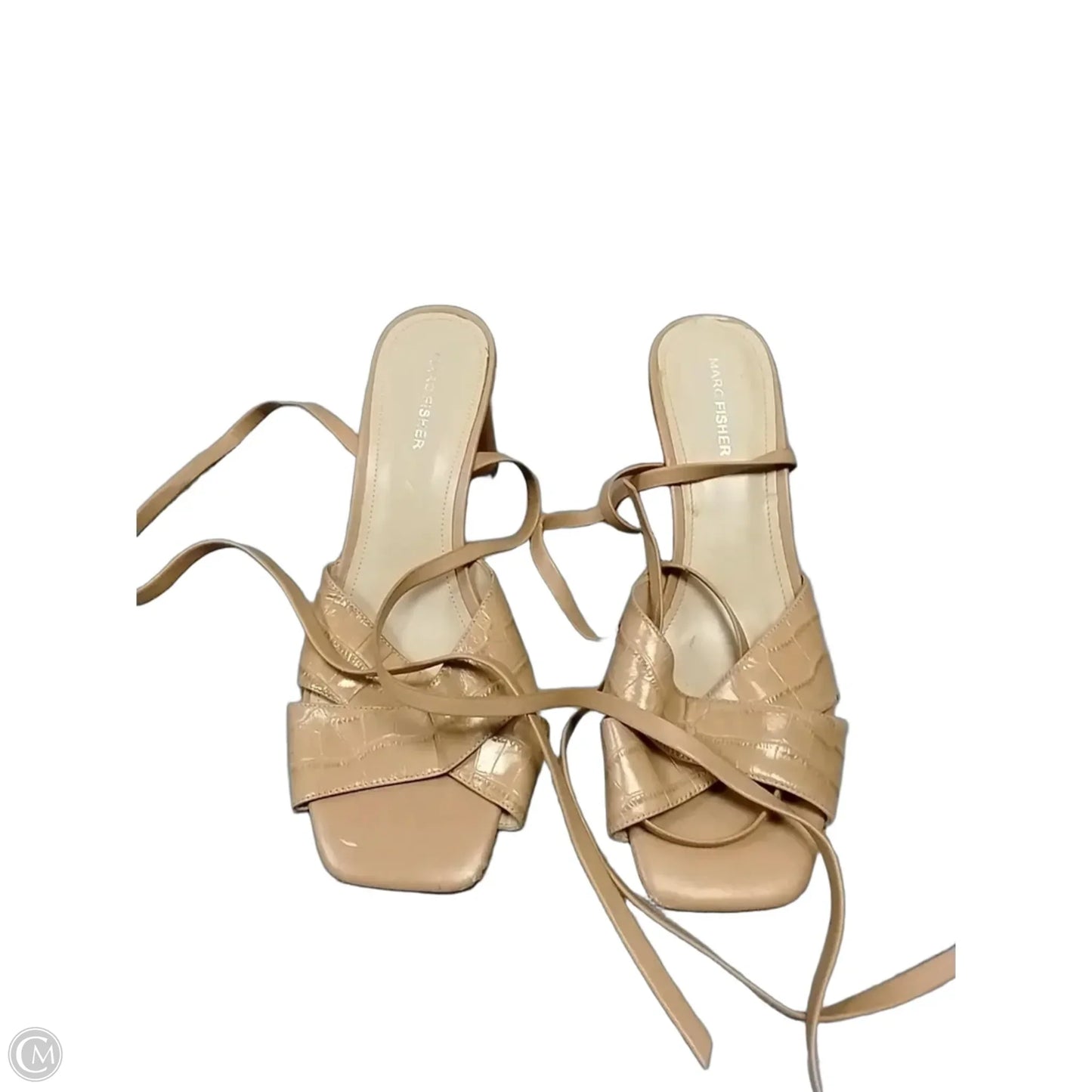 Shoes Heels Block By Marc Fisher In Brown, Size: 10