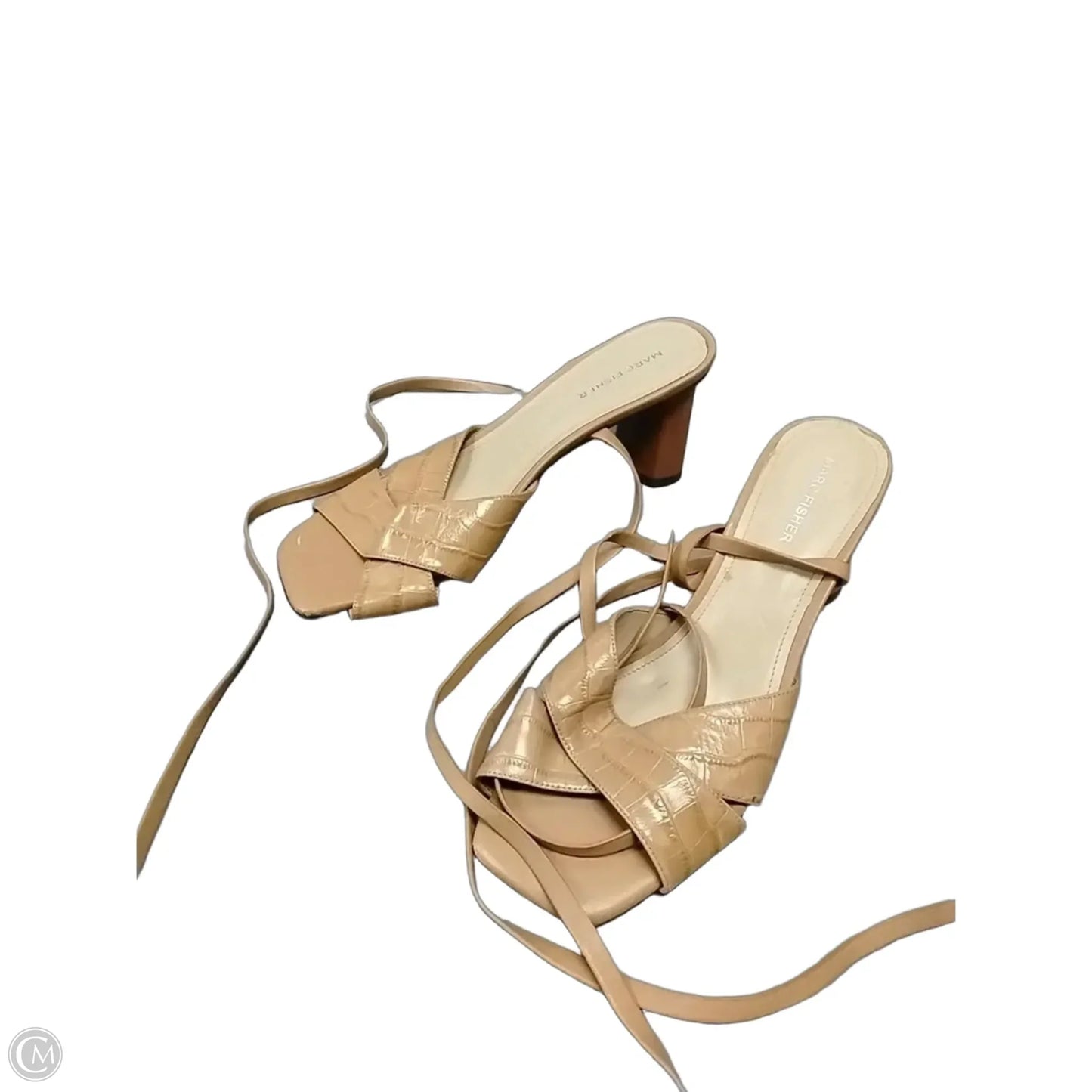 Shoes Heels Block By Marc Fisher In Brown, Size: 10