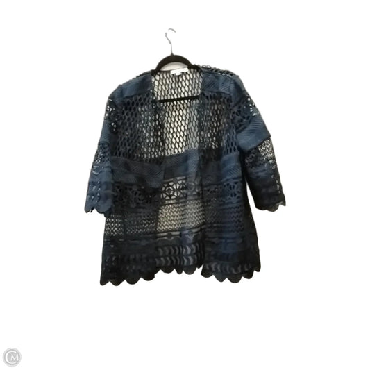 Sweater By Chicos In Blue, Size: L