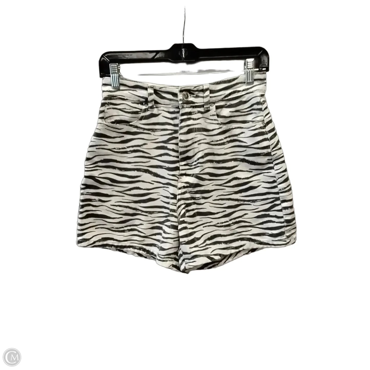 Shorts By Zara In Zebra Print, Size: 4
