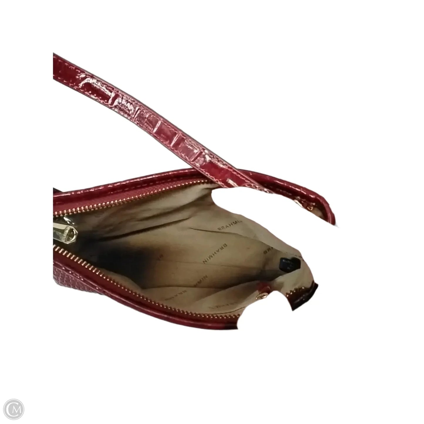 Handbag Designer By Brahmin, Size: Small