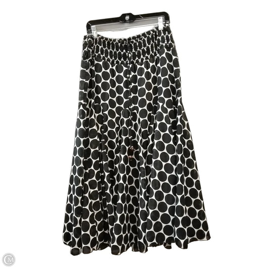 Skirt Maxi By Monroe And Main In Black & White, Size: 12