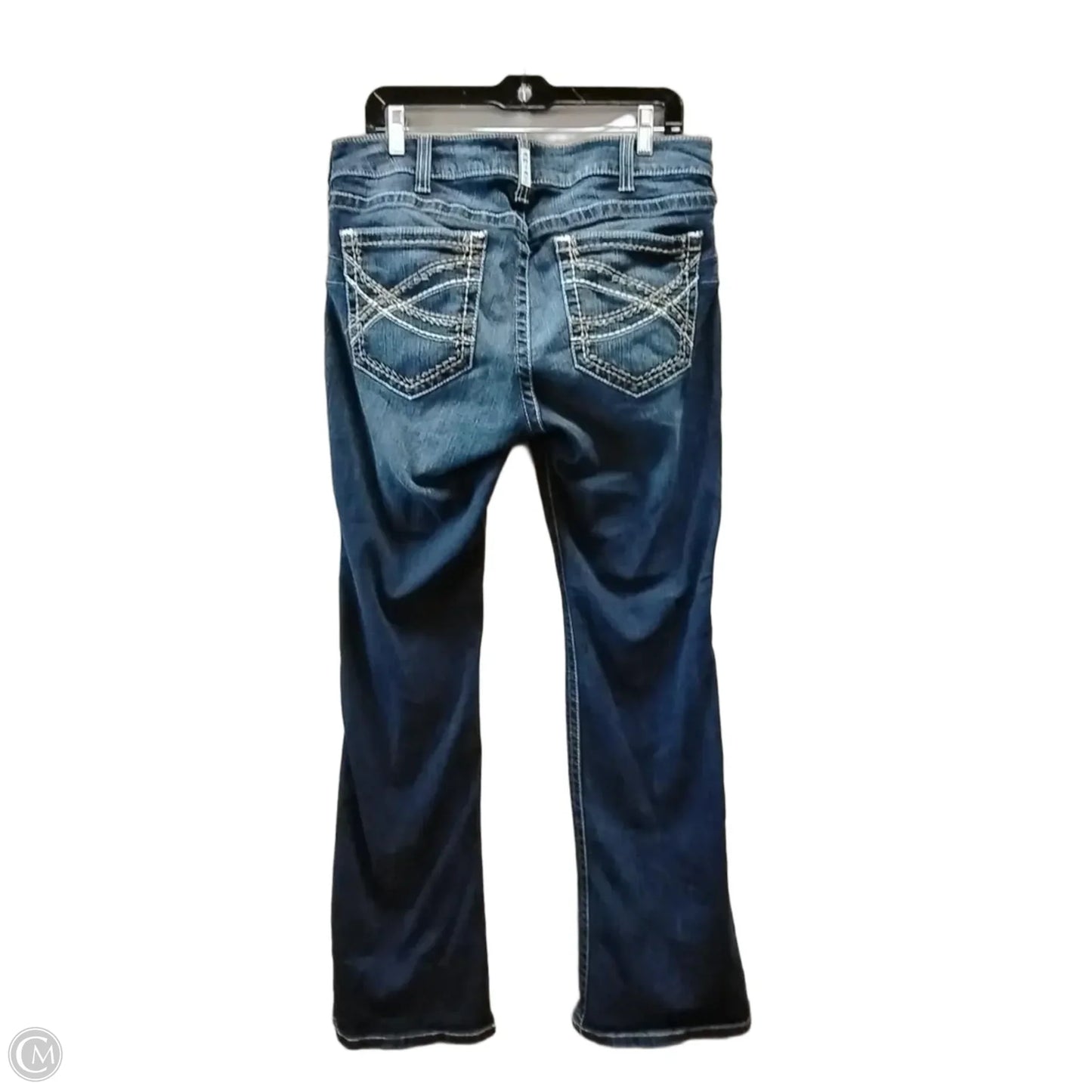 Jeans Flared By Ariat In Blue, Size: 16