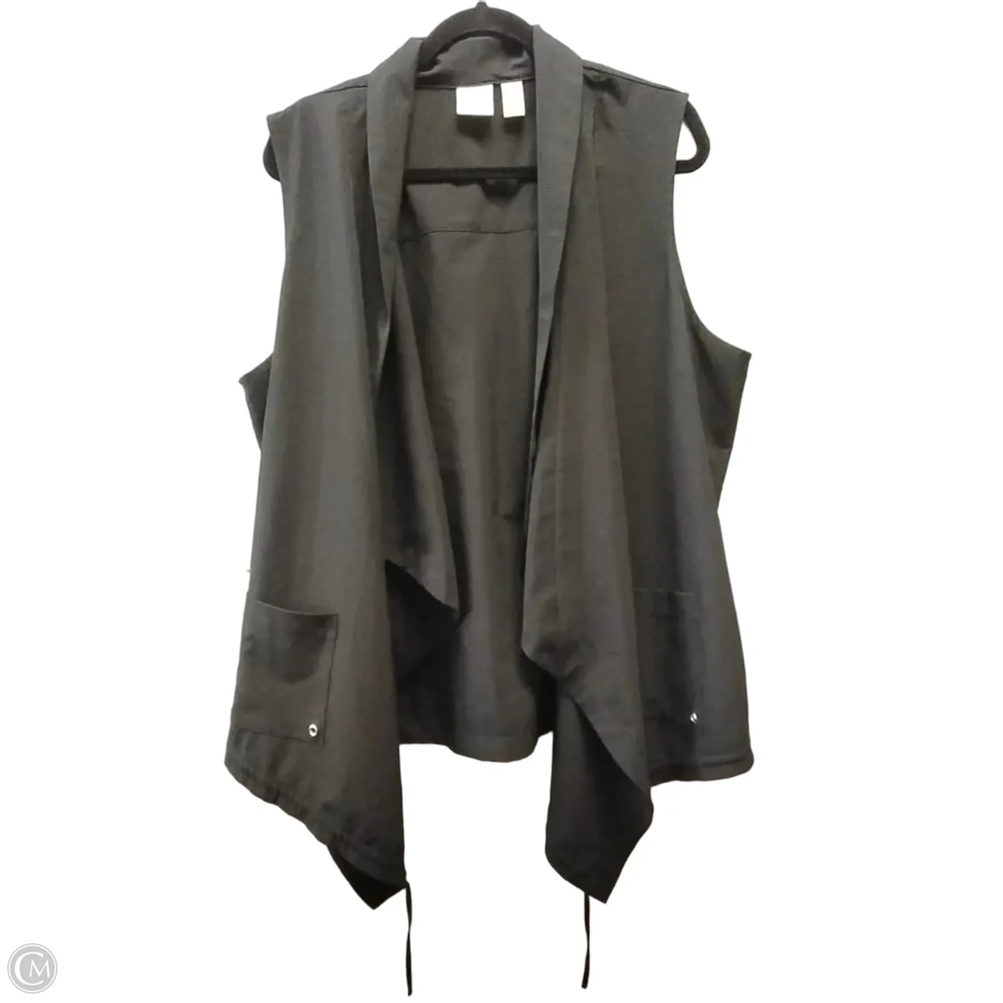 Vest Other By Chicos In Black, Size: Xl