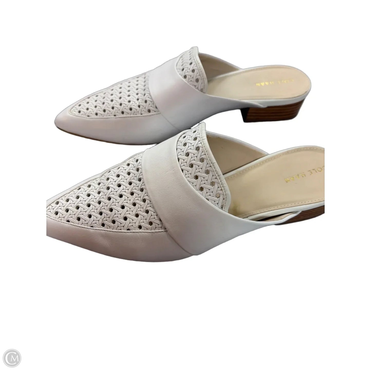 Shoes Flats By Cole-haan In White, Size: 9.5