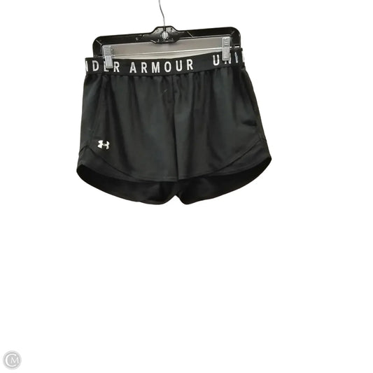 Athletic Shorts By Under Armour In Black, Size: L