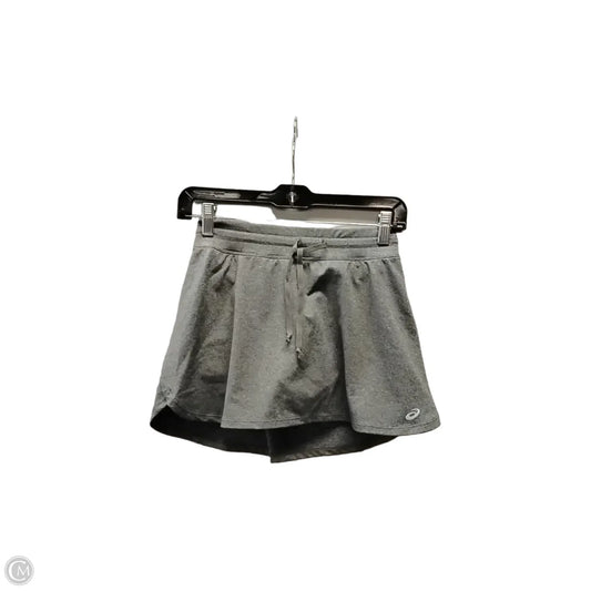 Athletic Skort By Asics In Grey, Size: Xs