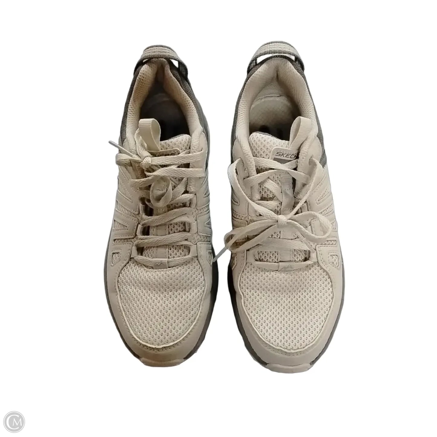 Shoes Sneakers By Skechers In Grey & White, Size: 6.5