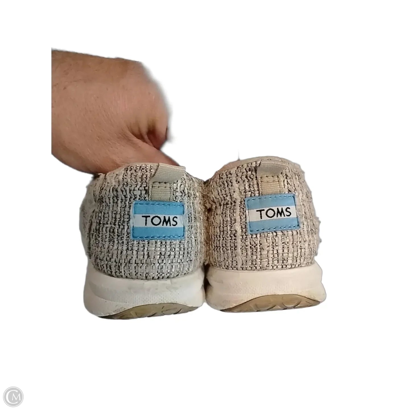 Shoes Sneakers By Toms In Tan, Size: 8