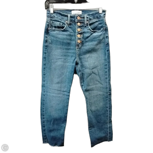 Jeans Cropped By Loft In Blue, Size: 4