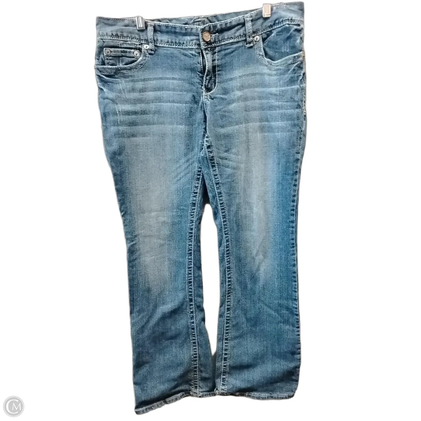 Jeans Flared By Maurices In Blue, Size: 14